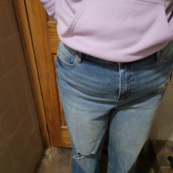 Eloquii Wide leg jeans 👖 'NWT' 14/16 - Picture 12 of 14